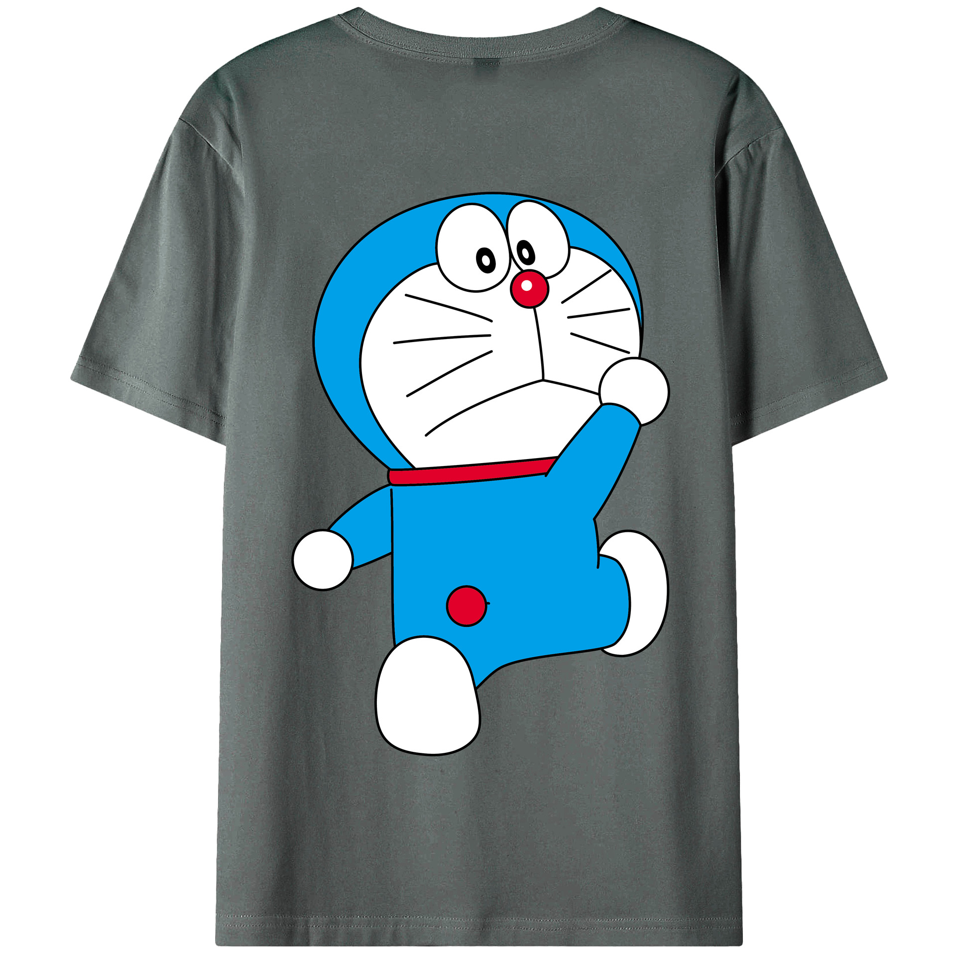 （画像用） ドラえもん Doraemon 綿100％半袖Tシャツ（背面プリント）
